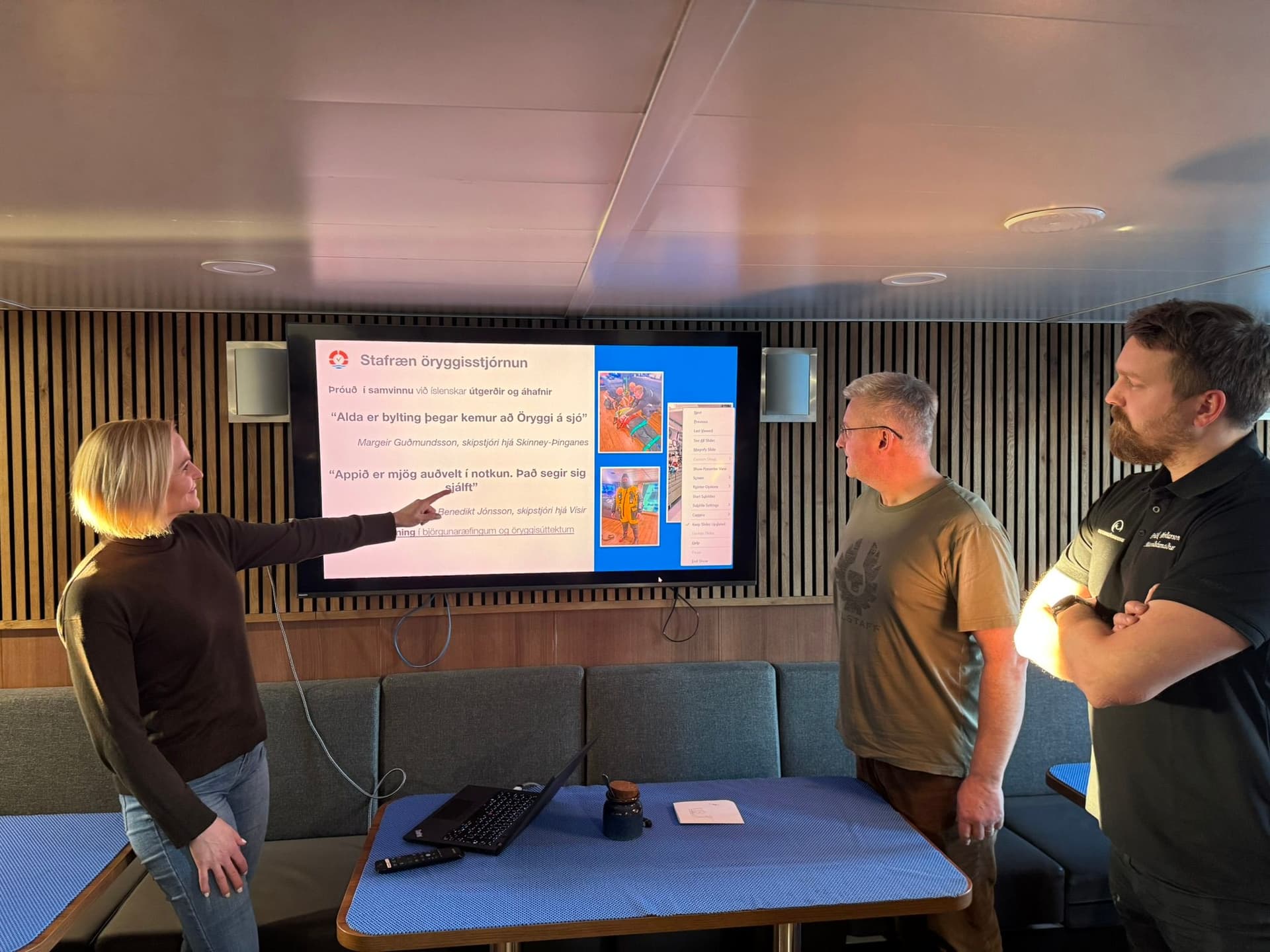 Both vessels of Hafrannsóknastofnun now in Alda